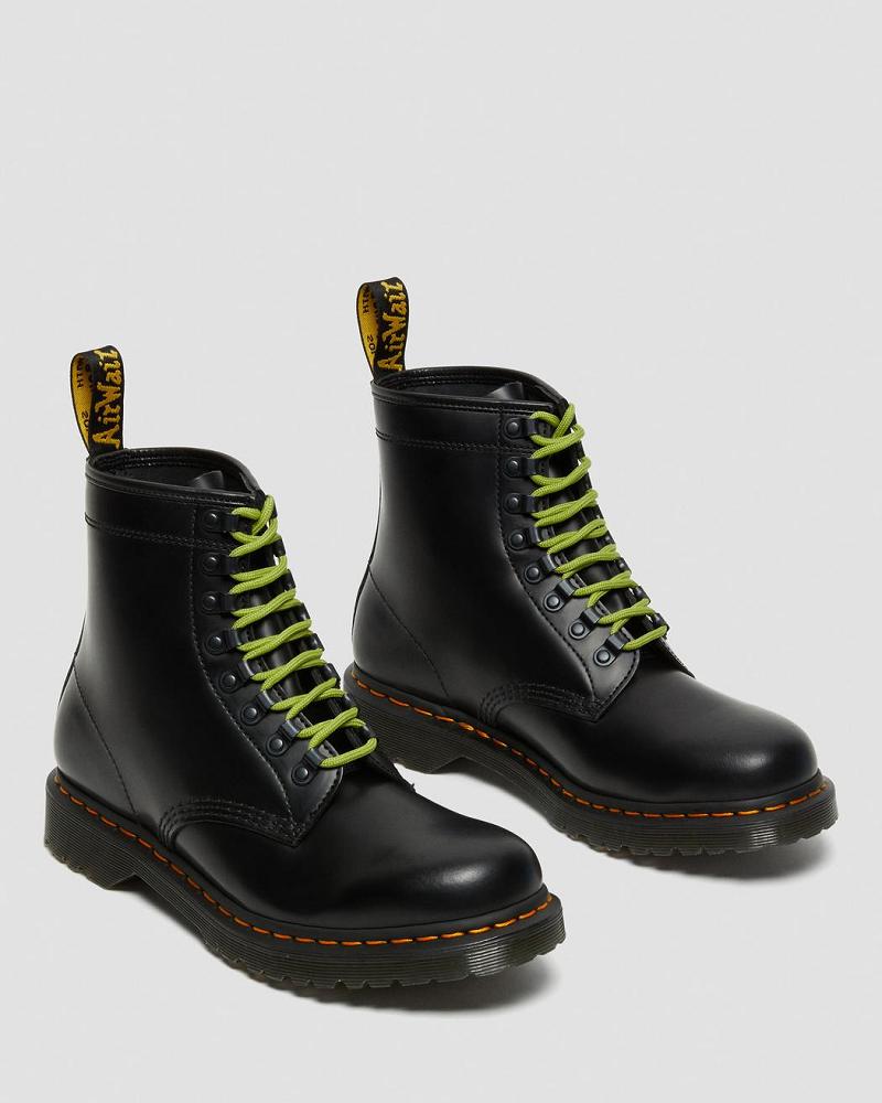 Dr Martens 1460 Ben Smooth Leren Veterlaarzen Heren Zwart | NL 306LIS